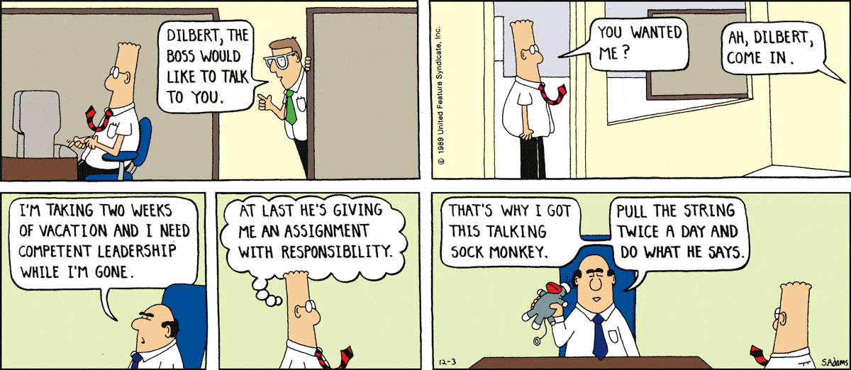 Dilbert Cartoon